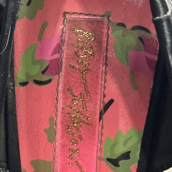 Betsey Johnson black lace stilettos - Picture 5 of 12